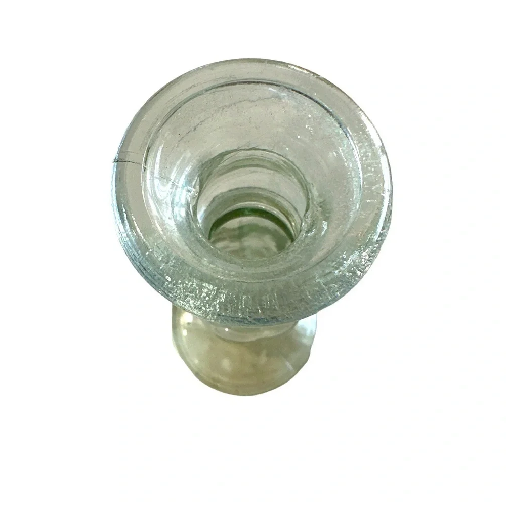 Antique Pressed Glass Bud Vase GAO MI